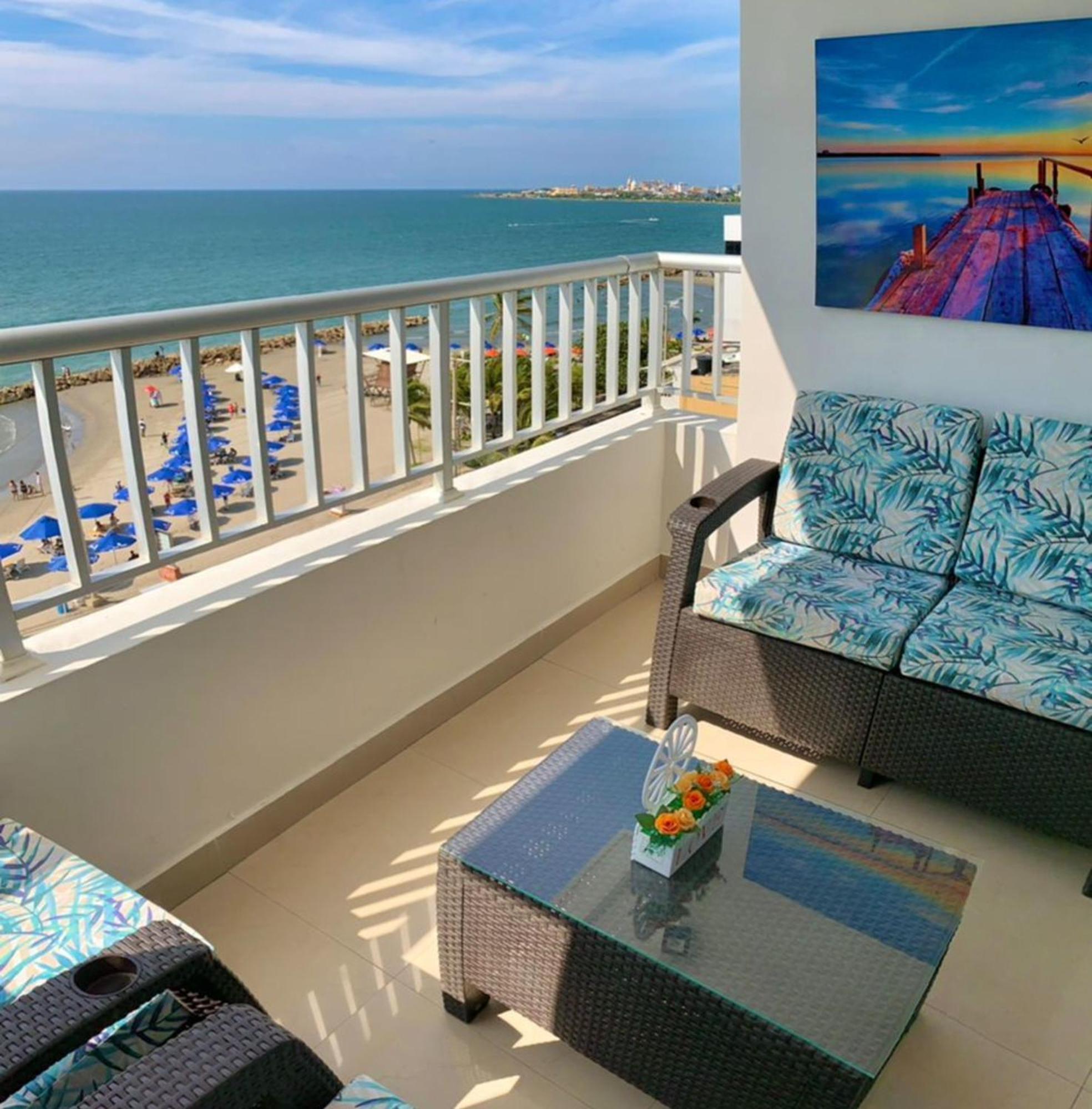 Apartamentos Palmetto - Frente Al Mar Cartagena Exterior foto
