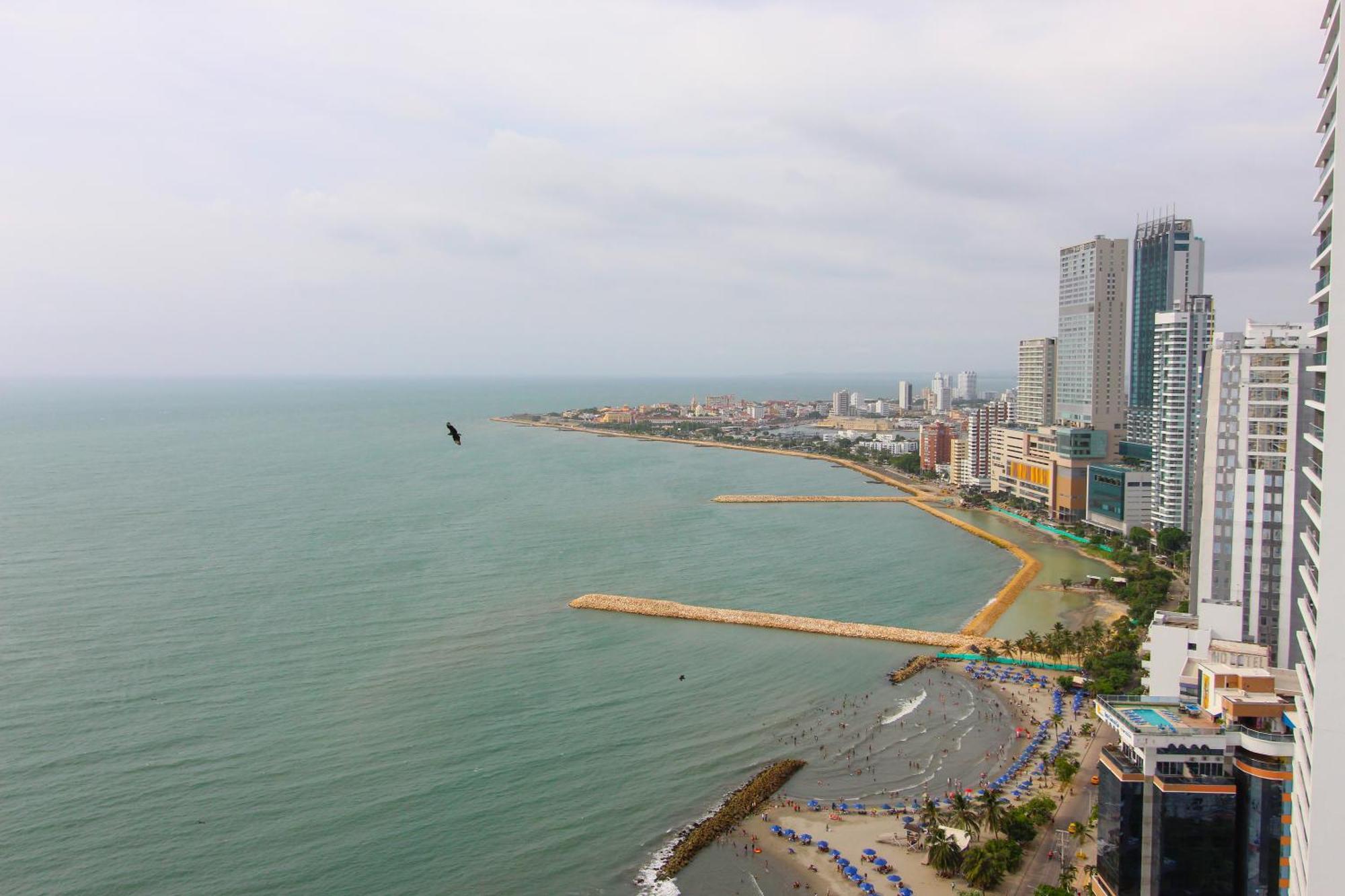 Apartamentos Palmetto - Frente Al Mar Cartagena Exterior foto